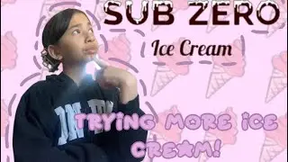 ||~ SUB ZERO ICE CREAM!!~|| super yummy! 🍦