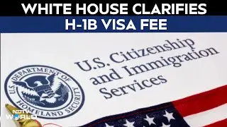 H1B Visa News | Amid Chaos Over $100,000 H-1B Visa Fee, White House Issues Clarification