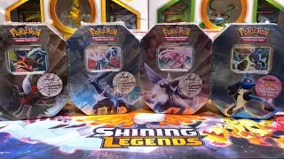 FCBM! Opening 4 Vintage Diamond and Pearl Tins! - Pokemon Cards