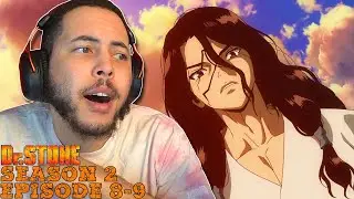 TRUCE?! Dr. Stone Season 2 Episode 8-9 Reaction!