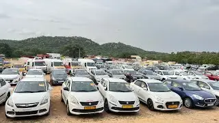 Maruti Swift Dzire టాక్సీ ప్లేట్ మరియు సొంత ప్లేట్ కార్లు Hyundai Verna, Xcent, Etios Cars Prices