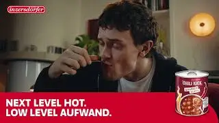 Inzersdorfer Chili Kick Gulaschsuppe. Next Level Hot. Low Level Aufwand.