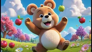 Bobo Bear Juggles Apples | Fun Juggling Song for Kids | Learn Counting