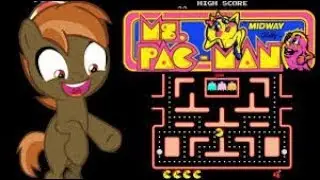 Button Mash Plays Ms.Pacman | HIGH SCORE!