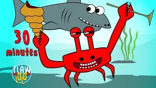 Весёлые музыкальные клипы с песнями и танцами для детей! 💃 Clawlolo 🦀🎶