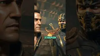 Before Mk1 Khaos Reigns - Undead Scorpion and Sub-zero Attack Johnny Cage in MkX #mortalkombat1havik