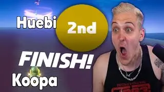 Huebi wird vom goldenen Koopa getrollt