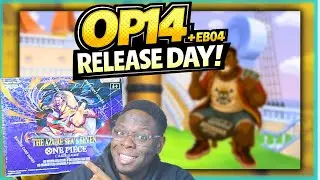 One Piece TCG OP-14 The Azure Sea's Seven Booster Box Opening (Official Release Day)