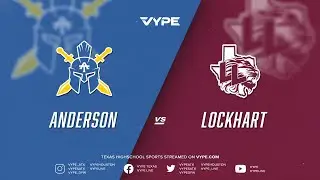 7:30PM - Football: Anderson vs. Lockhart