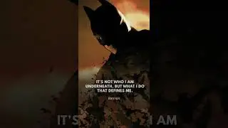 Batman Begins (2005) 🦇 | Powerful Batman Quotes That Inspire 💭 #Batman #Shorts