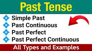 What is Past Tense? All Types with Sentences explained in Hindi/Urdu 