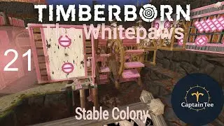 Stable Colony - Timberborn Whitepaws U7 - beaville5 ep - 21