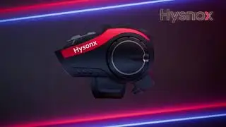 Hysnox HY-02 Waterproof Intercom 2KM Group 6 Riders 5.0 Bluetooth Headset Helmet Universal Pairing