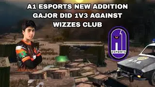 A1es Gajor 1v3 Against wizzes club | A1es new addition Gajor | Sinister Pkays | A1eSports