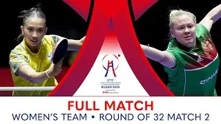 FULL MATCH | POTA Georgina vs TAKAHASHI Giulia | WT R32 | #ITTFWorlds2024