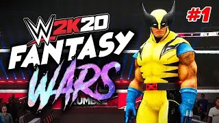 WWE 2K20 Universe Mode | Ep 1 | WELCOME TO FANTASY WARS!!