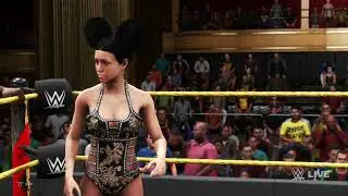 WWE 2K20 Zamari And Amy Vs Awe Ska