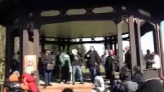 Trayvon Martin rally PDX 24 March 2012 esquire-tim moss /  ALEC speeches