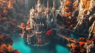 Sun-Kissed Castle by the Sea | Soft Medieval Ambient Tunes.
