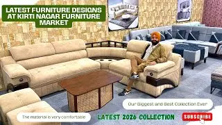 Latest Furniture Designs in Budget | Kirti Nagar Furniture Market #furniture #decor #homeinterior