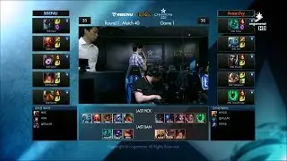 SSB vs ANC Game 1 Highlights - SBENU SONICBOOM vs ANARCHY - Week 6 LCK Champions Korea Summer 2015