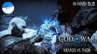 God Of War Ragnarok | (Hindi Dubbed) | Kratos Vs Thor