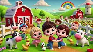 🐮🐷 The Funny Farm Friends: A Hilarious Barnyard Adventure! 🐔🐴|Nursery Rhymes & Kids Songs