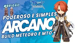 GUIA COMPLETO:  ARCANO METEORO [ RAGNAROK LATAM 2025 ] ENTENDA TUDO BUILD ATEIBUTOS E GAMEPLAY