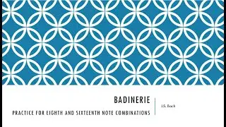 Badineire - Dynamic Listening Map for 16th 8th Combinations