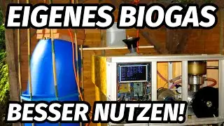 Mehr g&uuml;nstige Energie mit selbst produziertem Biogas [ DIY Stirling micro BHKW ]