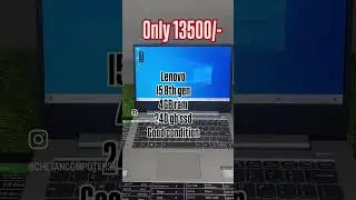 Lenovo i5 8th gen laptop 8970364427 #lifeisbutadream #computer #delllaptop