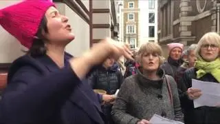 I Can't Keep Quiet Workshop and Central London Flashmob