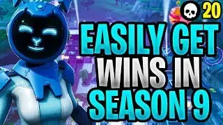 How To Win Games EASILY In Fortnite Season 9! (Fortnite How To Win - Season 9 Tips)