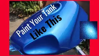 How To Paint a Motorcycle Tank (Tutorial 2020) Pt 2
