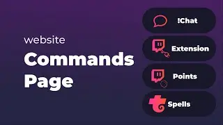 Commands Page for Lumia Stream Chat Commands and Points