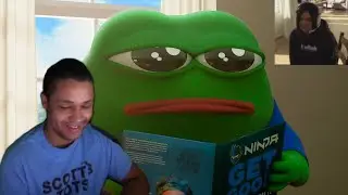 Nmplol & Malena react to Peepo Animation 