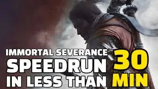 Sekiro Immortal Severance Speedrun in 29:50 (Former WR)