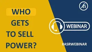 ASR WEBINAR: New opportunities for electricity retailing activities in Africa