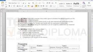 There is an image at the end of the current document. Move it under the table of the first page.