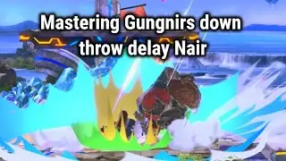 Mastering Gungnirs down throw delay Nair