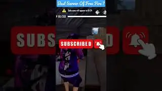 Best Server Of Free Fire ? | #shorts #freefire #edwardgamer