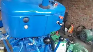 Ford 3000 paint job in home
