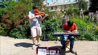 Buskers of Brighton, Elliot Corner, July 2012,