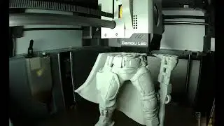 3D Printing Timelapse: Mandalorian Din Djarin