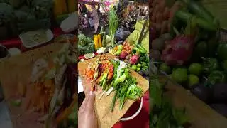 Delhi Ka Sabse Healthy 🌯 Veg Wrap | Bina Fry | Olive Oil Power