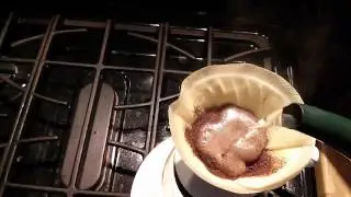 My non-fancy pour over coffee routine