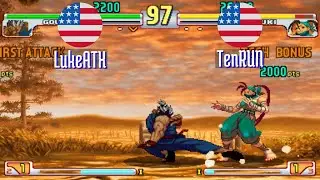 FT3 @sfiii3nr1: LukeATX (US) vs TenRUN (US) [SF III 3rd Strike sfiii sf3 Fightcade] Jun 9