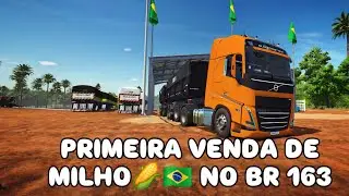 FS25-PRIMEIRA VENDA DE MIILHO 🌽🇧🇷 NO BR 163 #farmingsimulator25 #chofer #viralvideos #GAMEPLAY