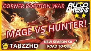 TABZZ AUTO CHESS | FULL MAGE & HUMAN VS FULL HUNTER BUILD!