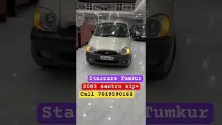 2003 Hyundai Santro Zip+ available @newstarcarstumkur786 #shortsvideo #youtubeshorts